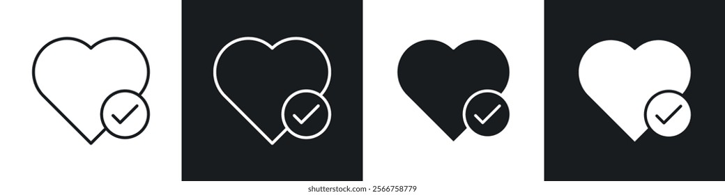 Good health icons in Thin line black color. flat simple vector symbols illustration.