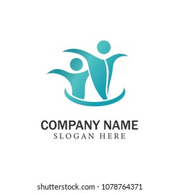 Similar Images, Stock Photos & Vectors of People Care Logo Template