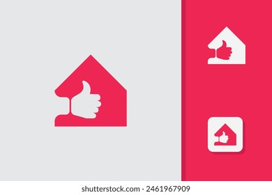 good house logo design illustration vector template