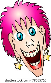 good humored lady