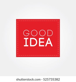 good idea