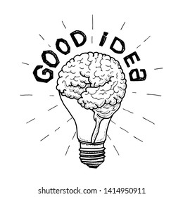 Good idea and brain work in lamp handrawn