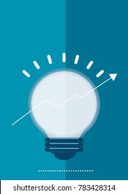 Good idea. Business concept illustration vector.