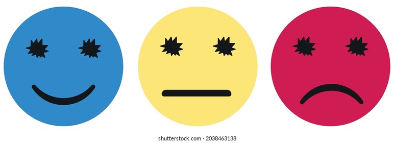 good idea. Customer satisfaction concept. customer satisfaction feedback with emotions.
World mental health day. Evaluation and rating concept. High feedback score.
