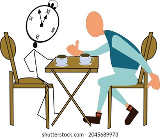 it's a good idea to discuss with time by making a time schedule that we have made per period