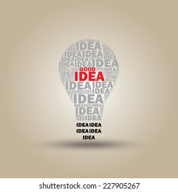 Good idea lamp icon