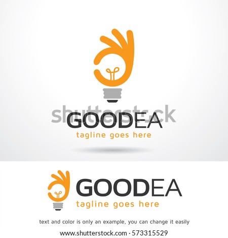 Good Idea Logo Template Design Vector