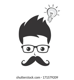 good idea mustache guy