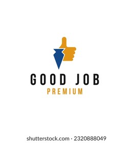 Good Job Logo Design Concept Vector Illustration Symbol Icon