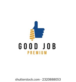 Good Job Logo Design Concept Vector Illustration Symbol Icon