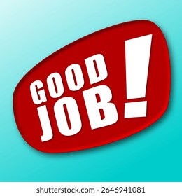 good job sign sticker for social media element