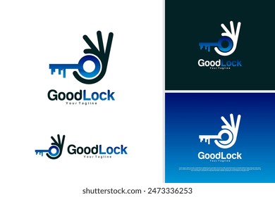 Good key logo, best real estate agent logo, real estate logo design template