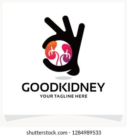 Good Kidney Logo Design Template Inspiration