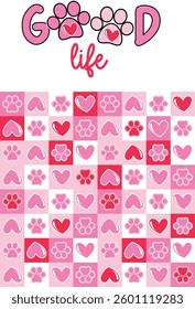 good life dog cute girl texture love