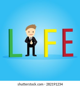 good life vecter