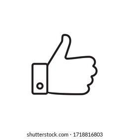 Good, like icon vector illustration