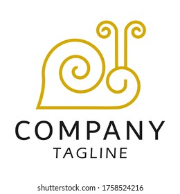 Good logo for snail terapy clinic or bussiness