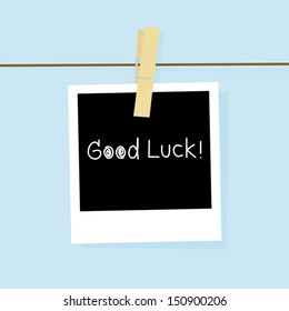 Good luck card