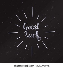 Good Luck Card