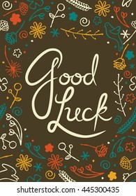 Good Luck Card