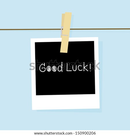 Good luck card