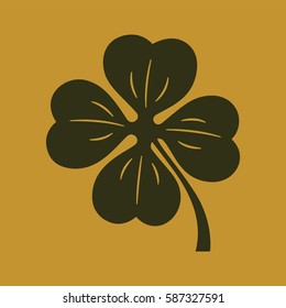 Good Luck Four leaf clover
