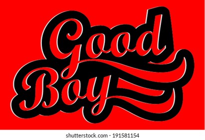 Good Luck hand lettering