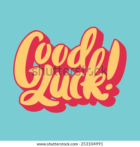 Good luck. Hand lettering.
