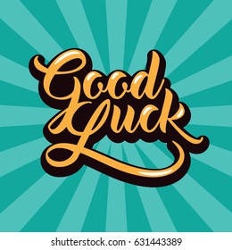 Good luck hand lettering with burst. EPS 10 vector.