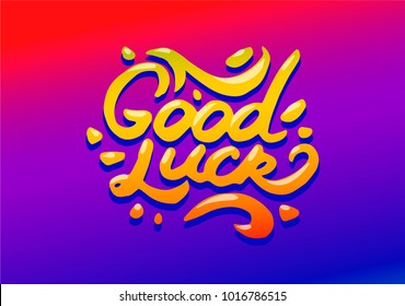 Good luck illustration