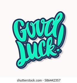 Good luck! Lettering.