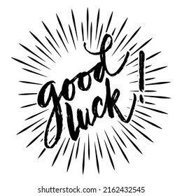 Good luck lettering with sunburst.