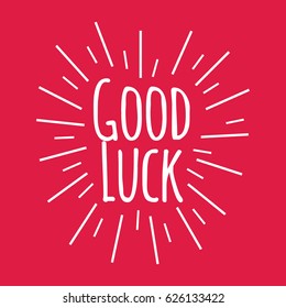 Good Luck Logo Vector Template