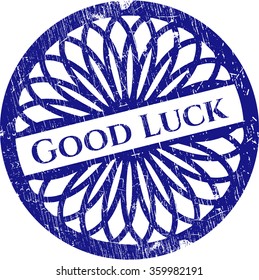 Good Luck rubber grunge texture seal