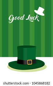 Good luck saint patricks day card