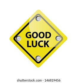 Good Luck Sign Vector Stock Vector (Royalty Free) 146819456 | Shutterstock