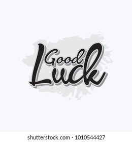 Good Luck Type Images, Stock Photos & Vectors | Shutterstock