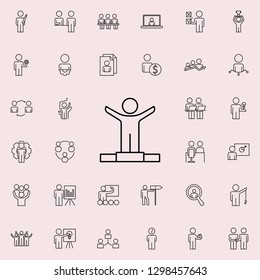good luck in work icon. Business Organisation icons universal set for web and mobile