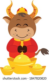 Good luck in the year of the ox

