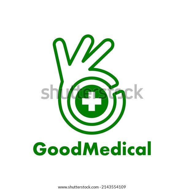 Good Medical Vector Logo Template This เวกเตอร์สต็อก (ปลอดค่าลิขสิทธิ์