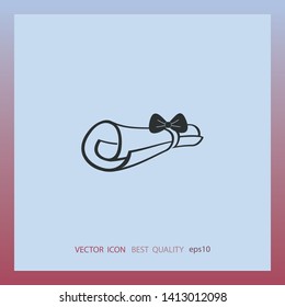 Good message icon, web design element