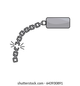 good metal chain to protect something