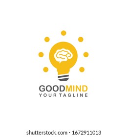 Good Mind Logo Vector Templates and Symbol