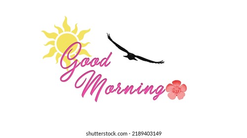 Good Morning Beautiful Vector Design