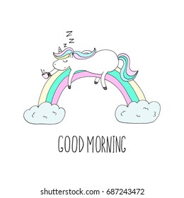 Royalty Free Unicorn Morning Stock Images Photos Vectors