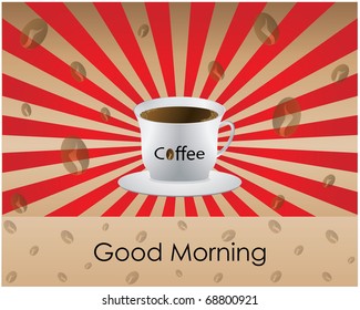 Good Morning coffee - background