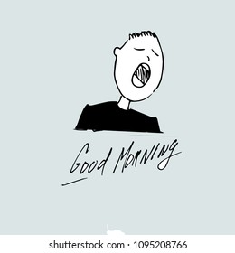 good morning concept.