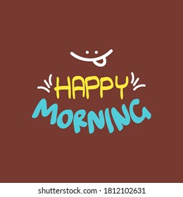 Good Morning Sunshine Nice Vector Calligraphy Lettering Motivation Phrase Poster Design. doodle vector illustration