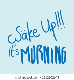 Good Morning Sunshine Nice Vector Calligraphy Lettering Motivation Phrase Poster Design. doodle vector illustration