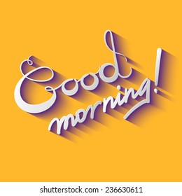 Good morning vector design